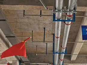 石屏管廊支架的安装方法